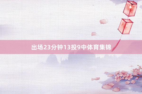 出场23分钟13投9中体育集锦