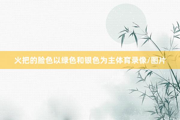 火把的脸色以绿色和银色为主体育录像/图片