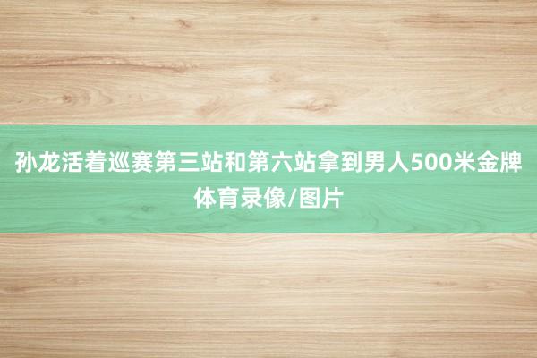 孙龙活着巡赛第三站和第六站拿到男人500米金牌体育录像/图片