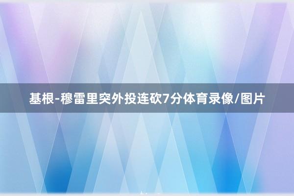 基根-穆雷里突外投连砍7分体育录像/图片