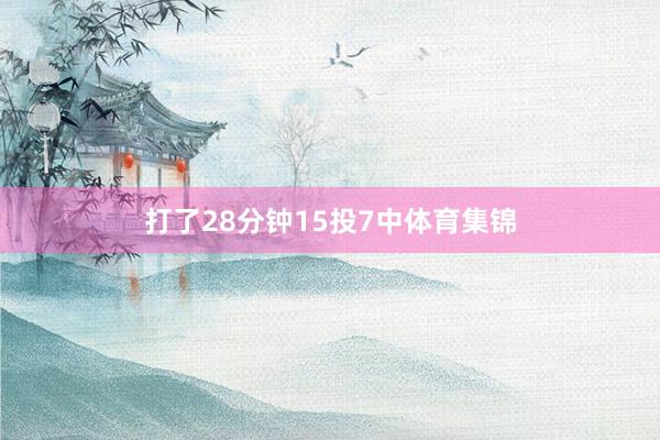 打了28分钟15投7中体育集锦