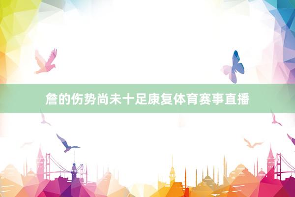 詹的伤势尚未十足康复体育赛事直播