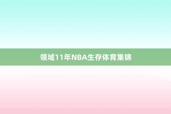 领域11年NBA生存体育集锦